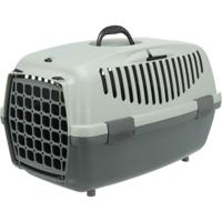TRIXIE Capri 3 transportbox - S - 40 x 38 x 61 cm - Antraciet, grijs en groen - Voor honden