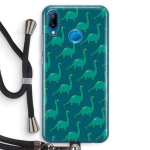 Diplodocus: Huawei P20 Lite Transparant Hoesje met koord