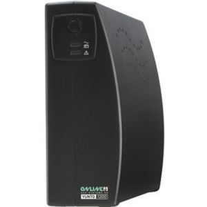 ONLINE USV-Systeme YUNTO 1200 Line-Interactive 1200VA 5AC-uitgang(en) Compact Zwart UPS