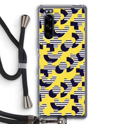 8-bit N°3: Sony Xperia 5 Transparant Hoesje met koord