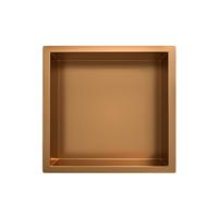 Wiesbaden Inbouwnis Novi 30x30x7 cm Brons