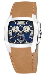 Horlogeband Lotus 15321-3 Leder Beige