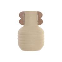 Vaas Home ESPRIT Bruin Beige Terra cotta Mangohout