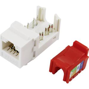 TRU COMPONENTS 93013c1174 Modulaire connector, zonder gereedschap Bus, haaks Grijs 1 stuk(s)