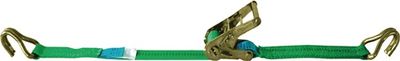 Dolezych Sjorband | lengte 6 m | breedte 35 mm | met ratel + punthaak | LC omdr. 2000 daN | 1 stuk - 42352052 42352052