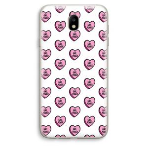 GIRL POWER: Samsung Galaxy J7 (2017) Transparant Hoesje