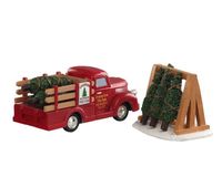 Tree delivery, set of 2 - LEMAX - thumbnail