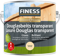 finess douglas beits transparant glans licht grijs 2.5 ltr