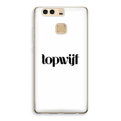 Topwijf Wit: Huawei P9 Transparant Hoesje