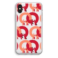 Dogs: iPhone X Transparant Hoesje Dogs: iPhone X Transparant Hoesje