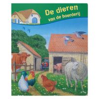 Mondikaarten Kartonboek De Dieren van de Boerderij - thumbnail