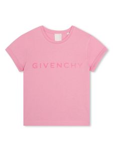 Givenchy Kids t-shirt en coton à imprimé 4G - Rose