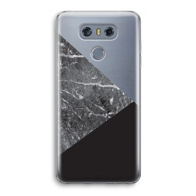 Combinatie marmer: LG G6 Transparant Hoesje