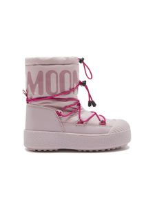 Moon Boot Kids après-ski à logo imprimé - Rose