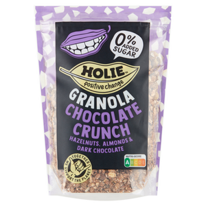 Holie Granola Chocolate Crunch Hazelnuts, Almonds & Dark Chocolate 350g bij Jumbo