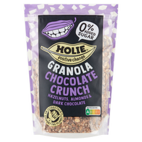 Holie Granola Chocolate Crunch Hazelnuts, Almonds & Dark Chocolate 350g bij Jumbo - thumbnail