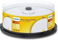 CD-R Philips 80Min 700MB 52x IW SP (25)