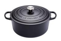Le Creuset Braadpan Signature Mat Zwart ø 26 cm / 5,3 liter