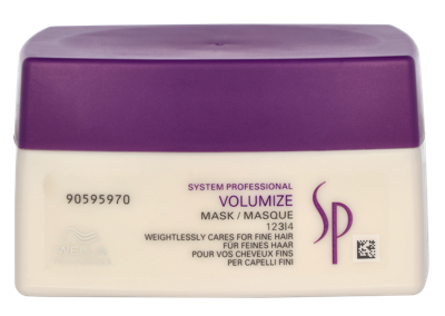 Wella System P. - Volumize Mask V3 Maskers 200 ml Dames