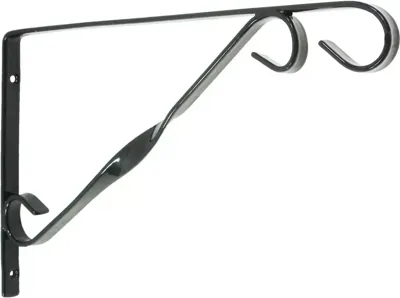 Nature Muurhaak groen h18.5b30cm