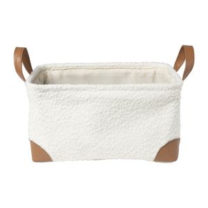 Mand Teddy - wit - 17x33x23 cm