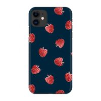 Framboosjes: Volledig geprint iPhone 11 Hoesje