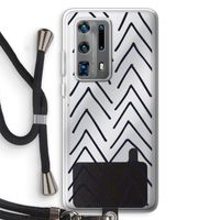 Marrakech Arrows: Huawei P40 Pro Plus Transparant Hoesje met koord