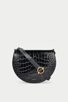 Wandler crossbody Kate Saddle 000160-3251 black croco