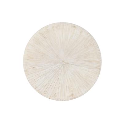 Wanddecoratie Home ESPRIT Wit Indiaas Verouderde afwerking 120 x 5 x 120 cm
