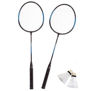Badmintonset blauw/zwart 5-delig 66 cm   -