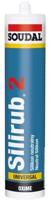 Soudal silirub 2 | siliconenkit | glanzend wit | 300 ml - 102066