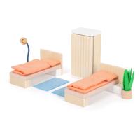 Small Foot - houten poppenhuis meubeltjes slaapkamer