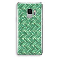 Moroccan tiles 2: Samsung Galaxy S9 Transparant Hoesje