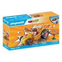 Playmobil 71634 - Pizza Maker Kart - Intrekbare motor - 1 figuur - 36 accessoires - Veelkleurig