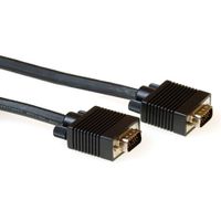 ACT 25 meter High Performance VGA kabel male-male zwart