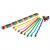 Magic FX STR01MC papieren streamers 5 meter x 0.85 cm multicolour 100st.