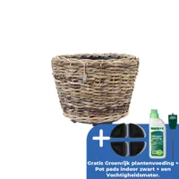 Drypot abaca d35h30cm