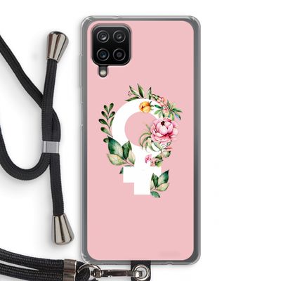 Venus: Samsung Galaxy A12 Transparant Hoesje met koord