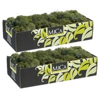 Mica Decorations Rendiermos - 1 kilo - donkergroen - hobby mos
