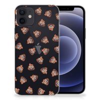 TPU bumper voor iPhone 12 | 12 Pro (6.1") Poep Emojis