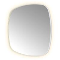 Hotbath &More Mirrors Contour LED Badkamerspiegel - Figuur - 100 x 100 cm - Mat Wit