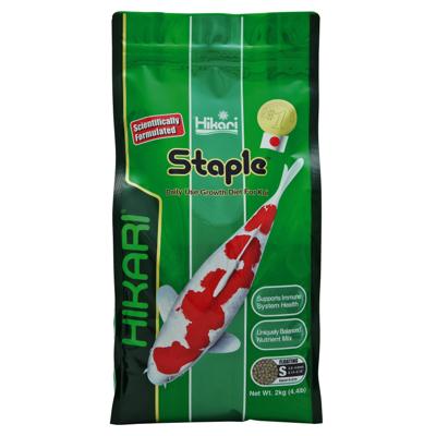 Hikari Staple Mini Koivoer - Dagelijkse Groei & Gezondheid 2kg, voor Vijvers met Koi 8-30cm