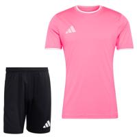adidas Entrada 26 Voetbaltenue Roze Zwart