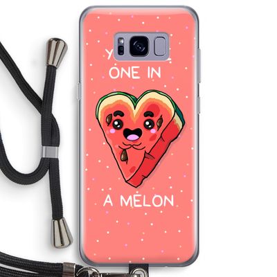 One In A Melon: Samsung Galaxy S8 Plus Transparant Hoesje met koord