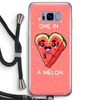 One In A Melon: Samsung Galaxy S8 Plus Transparant Hoesje met koord