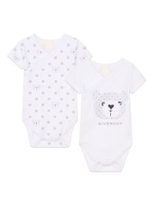 Givenchy Kids survêtement à logo imprimé - Blanc