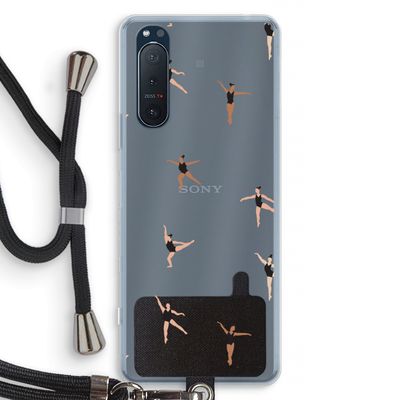 Dancing #1: Sony Xperia 5 II Transparant Hoesje met koord