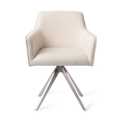 Jesper Home Hofu eetkamerstoel Enoki turn steel