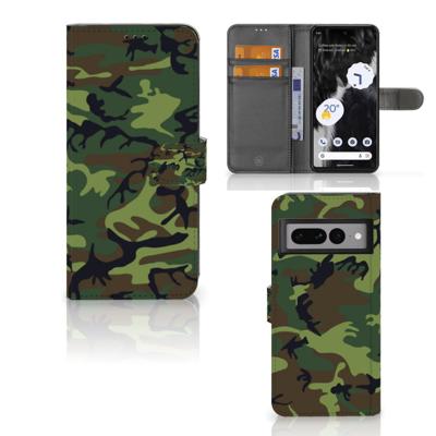 Google Pixel 7 Pro | Telefoon Hoesje | Army Dark