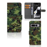 Google Pixel 7 Pro | Telefoon Hoesje | Army Dark